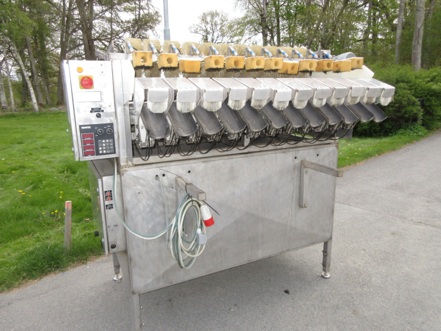 6236 Newtec + Gillenkirch Verpackungslinie für Apfel Äpfel