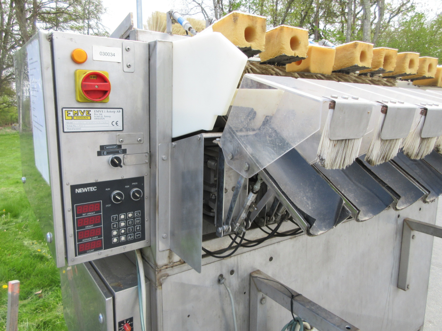 6236 Newtec + Gillenkirch Verpackungslinie für Apfel Äpfel