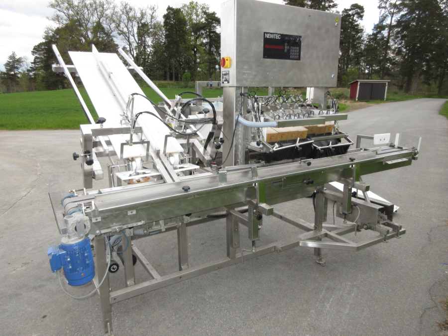 6236 Newtec + Gillenkirch Verpackungslinie für Apfel Äpfel