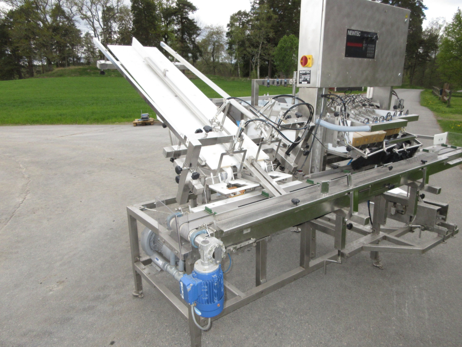 6236 Newtec + Gillenkirch Verpackungslinie für Apfel Äpfel