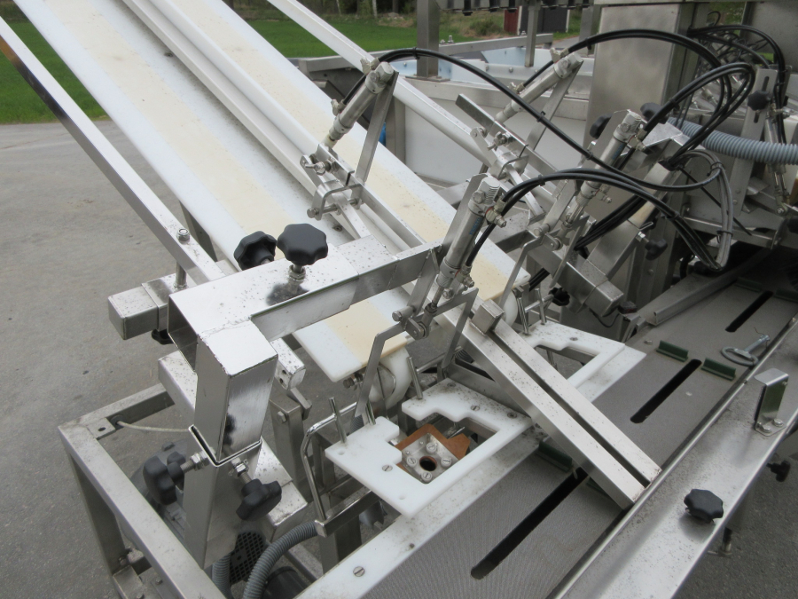6236 Newtec + Gillenkirch Verpackungslinie für Apfel Äpfel