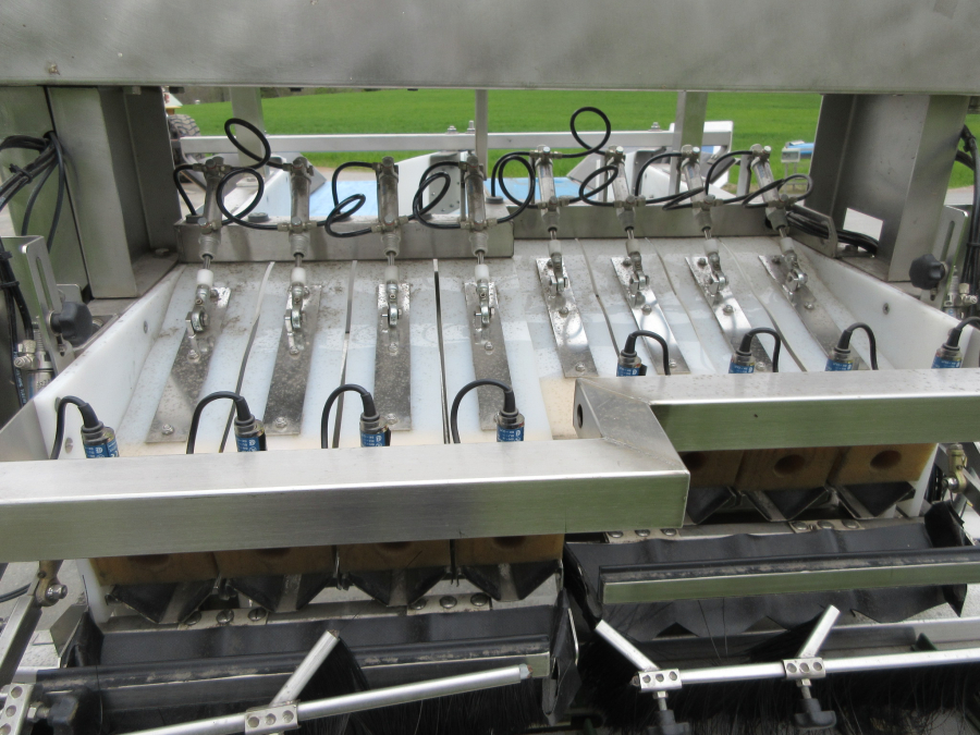 6236 Newtec + Gillenkirch Verpackungslinie für Apfel Äpfel