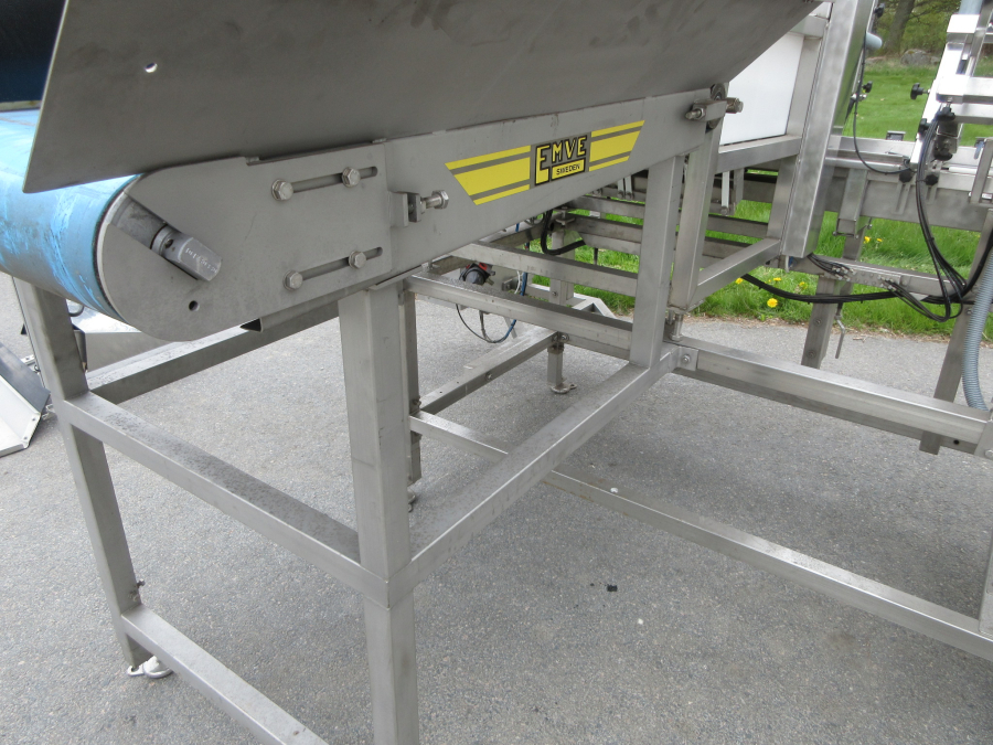 6236 Newtec + Gillenkirch Verpackungslinie für Apfel Äpfel