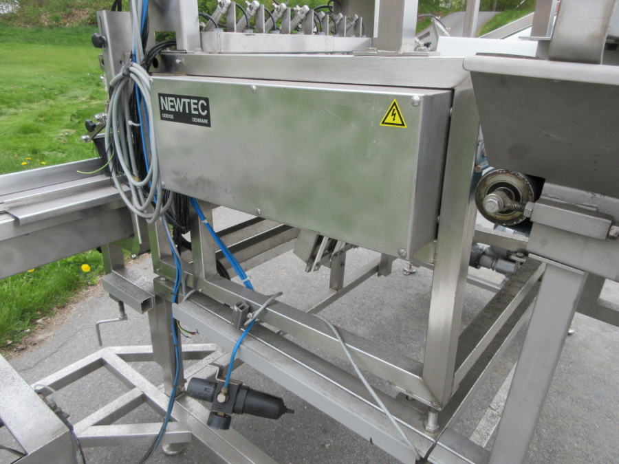 6236 Newtec + Gillenkirch Verpackungslinie für Apfel Äpfel