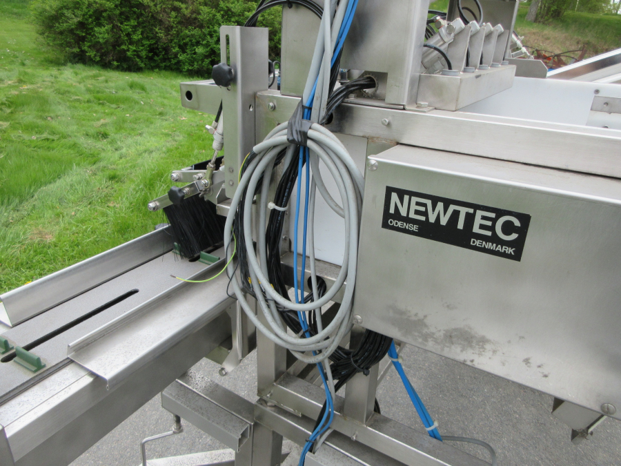 6236 Newtec + Gillenkirch Verpackungslinie für Apfel Äpfel