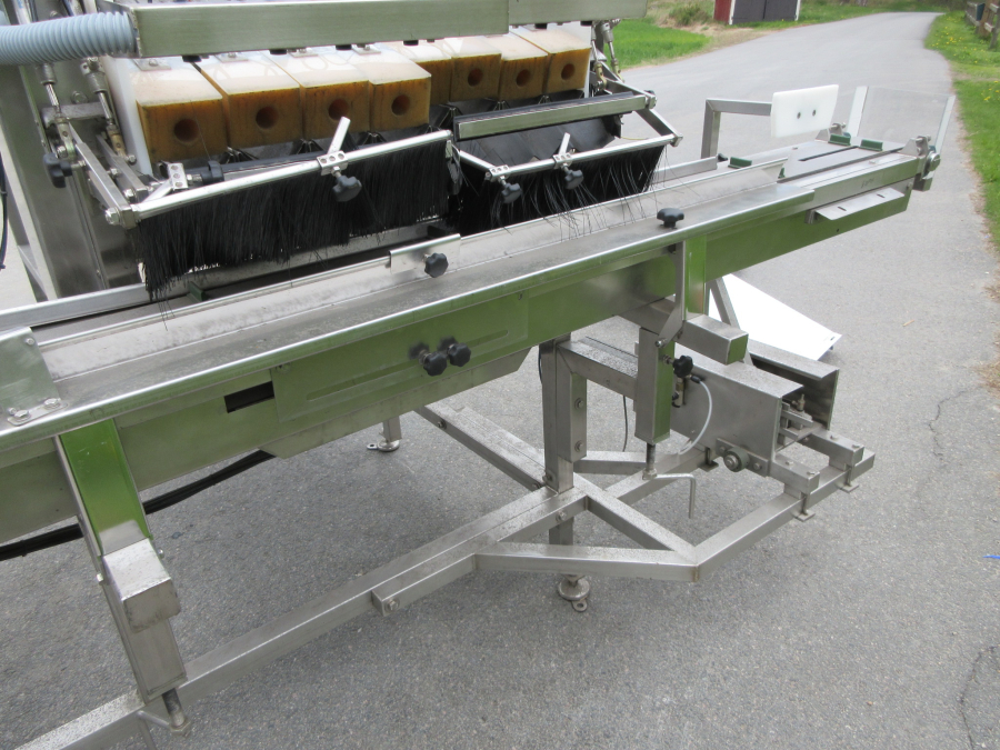 6236 Newtec + Gillenkirch Verpackungslinie für Apfel Äpfel