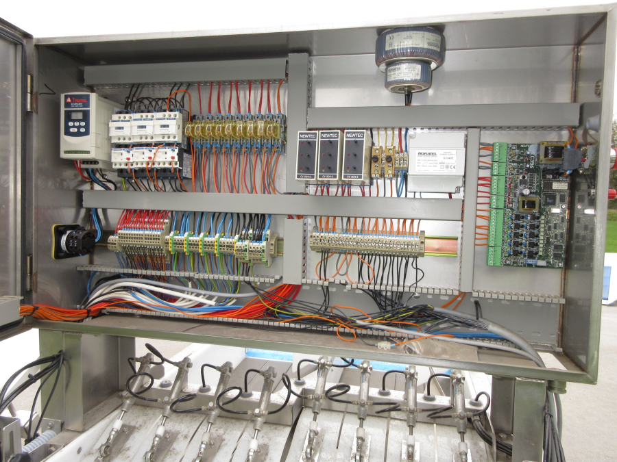 6236 Newtec + Gillenkirch Verpackungslinie für Apfel Äpfel