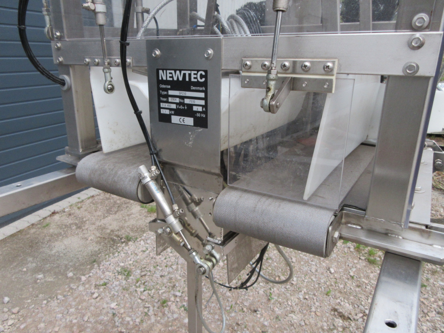 6236 Newtec + Gillenkirch Verpackungslinie für Apfel Äpfel