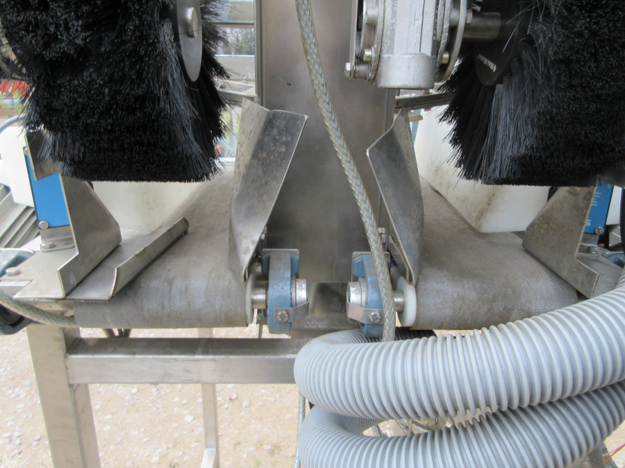 6236 Newtec + Gillenkirch Verpackungslinie für Apfel Äpfel