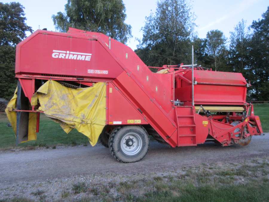 6280 Grimme SE75-40 potato harvester