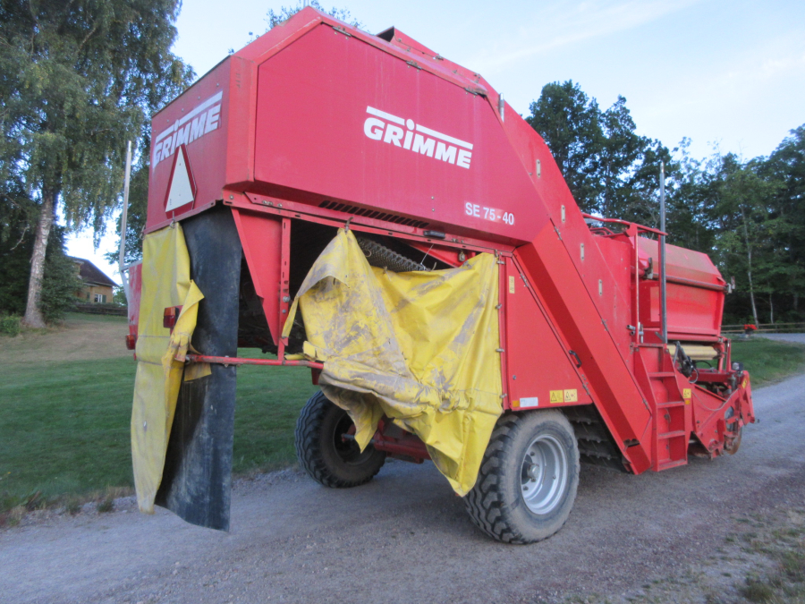 6280 Grimme SE75-40 potato harvester