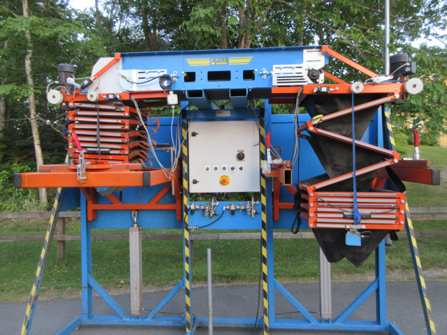 6302 EMVE double big bag filler with elevator