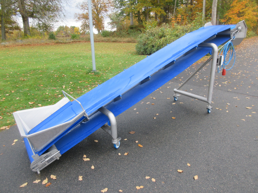 6306 Sormac TBT-60 conveyor for leafy vegetables