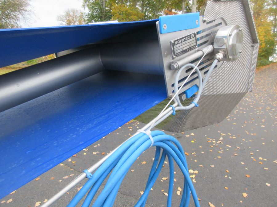 6306 Sormac TBT-60 conveyor for leafy vegetables