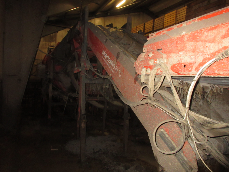 6318 EKKO washing line with polisher for root vegetables