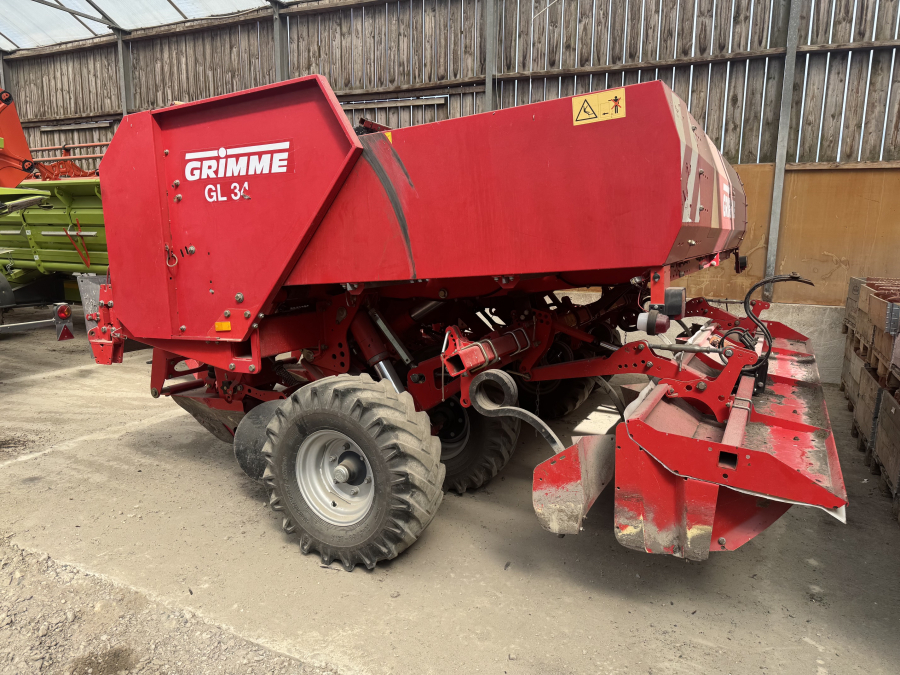 6319 Grimme GL34 Kartoffel Legemaschine 4 Reihe