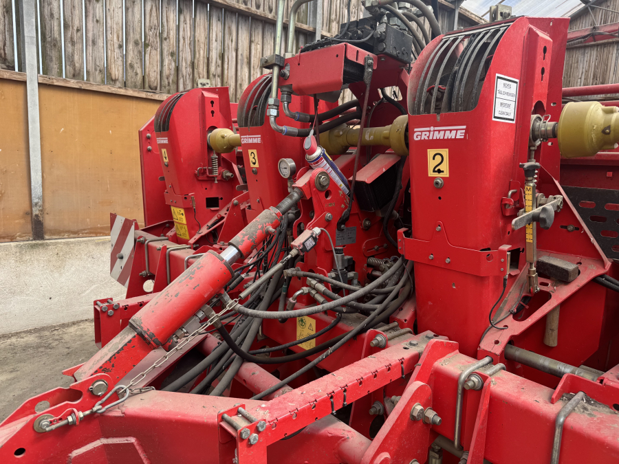 6319 Grimme GL34 Kartoffel Legemaschine 4 Reihe