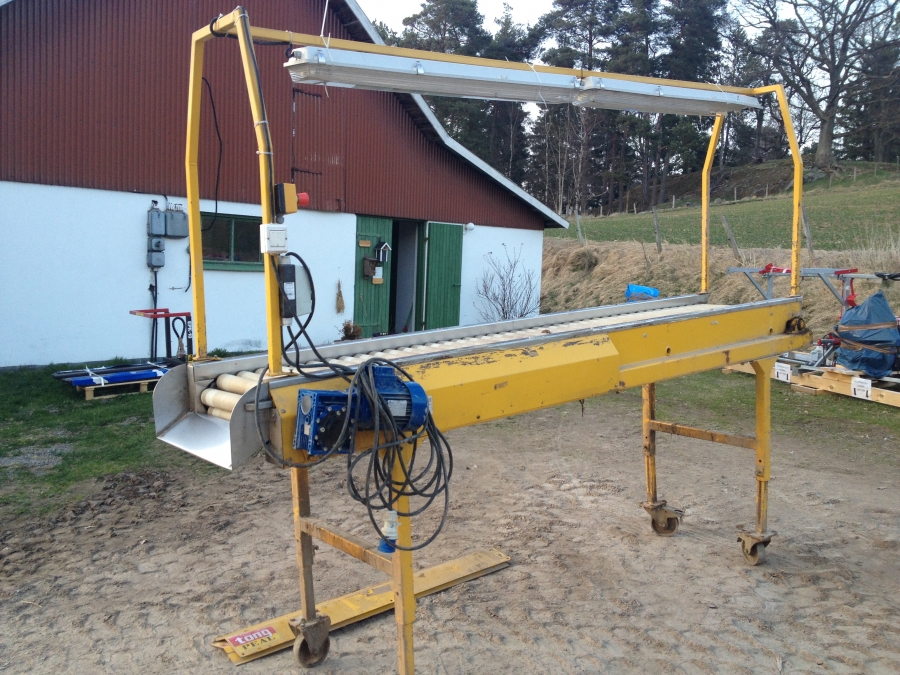 3591 Tong roller table Inspection table
