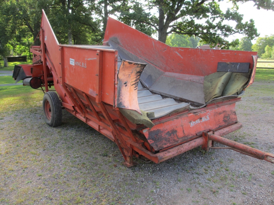 3634 Amac sturtzbunker mit Stahlwalzen