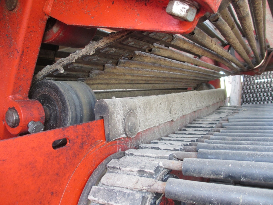 3636 Dewulf RDT superia 2 row potato harvester with bunker