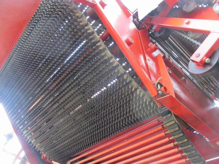 3636 Dewulf RDT superia 2 row potato harvester with bunker