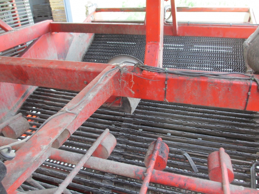3636 Dewulf RDT superia 2 row potato harvester with bunker