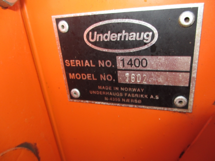 3642 Underhaug 2 Reihe Pflanzmaschine Kombi