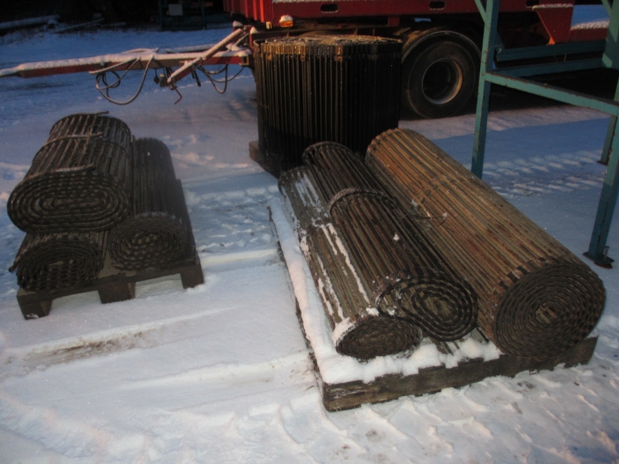 3754 Amac webs for 2 row elevator harvester