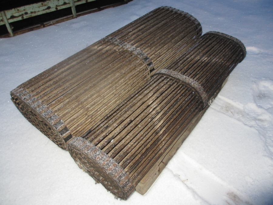 3754 Amac webs for 2 row elevator harvester