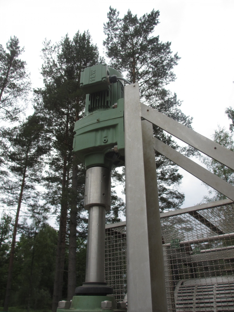3849 EMVE destoner stainless steel 1400 mm