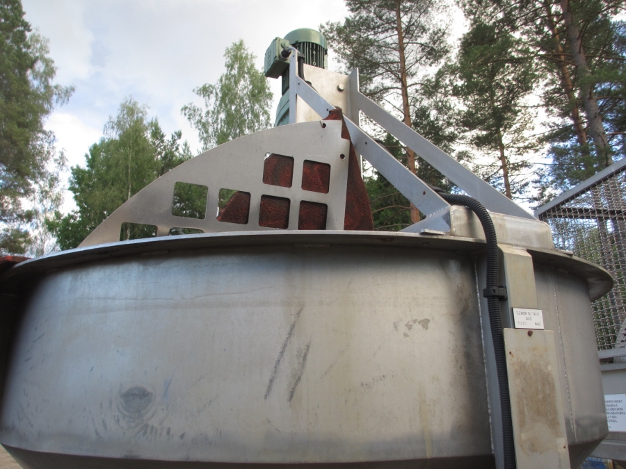 3849 EMVE destoner stainless steel 1400 mm