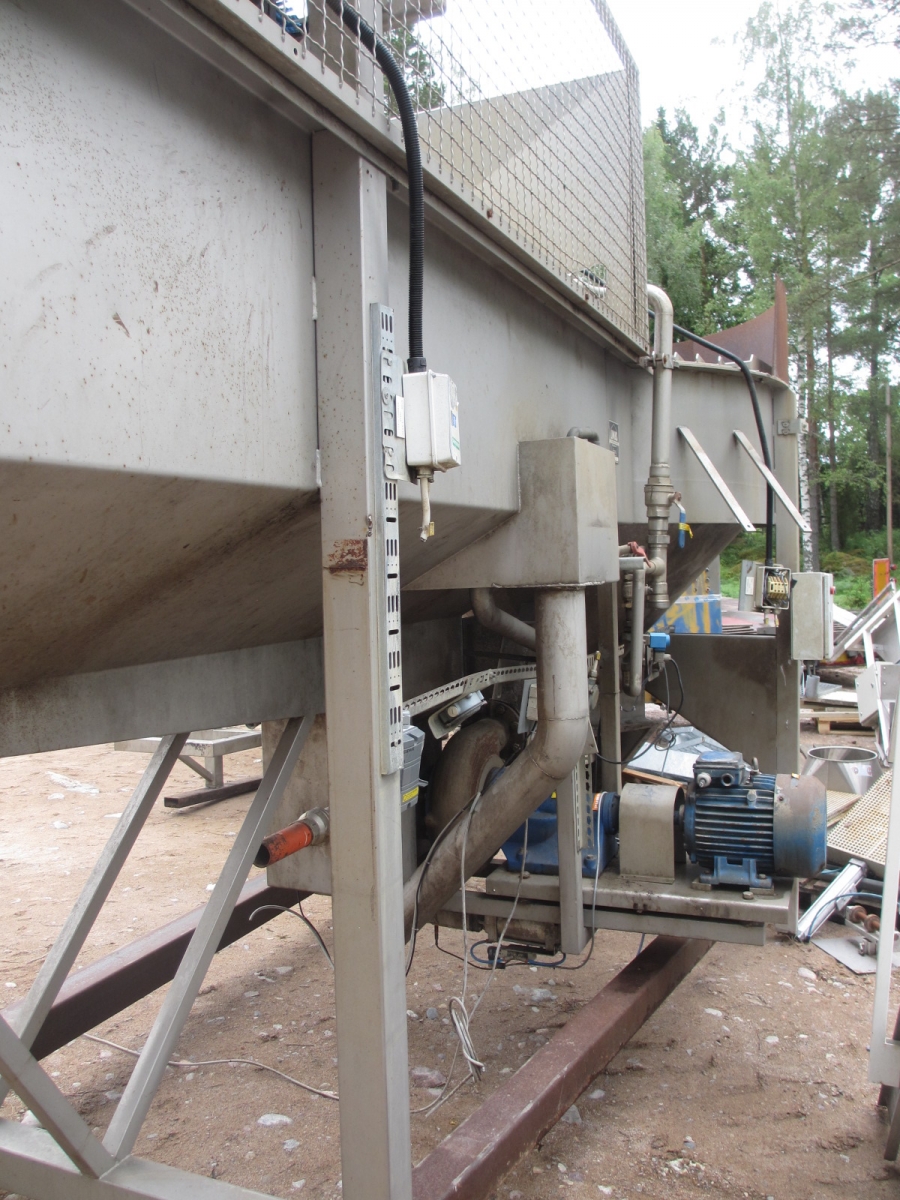 3850 LIMAS Waschlinie mit Integriert Stenseparator