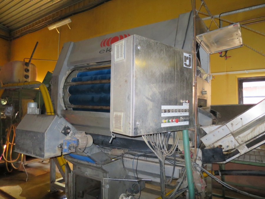 3870 EKKO Polierer 2,2 m Bürsten mit Wassen recirkulation