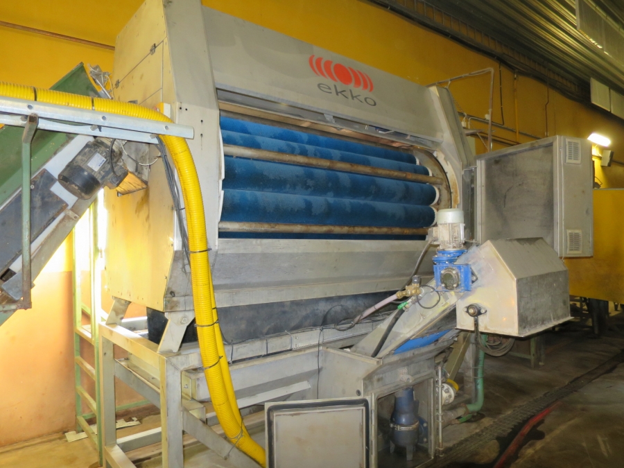3870 EKKO Polierer 2,2 m Bürsten mit Wassen recirkulation