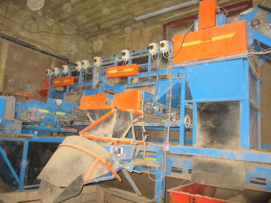 3875 EMVE Netzsortierer for potato/onion year 2009