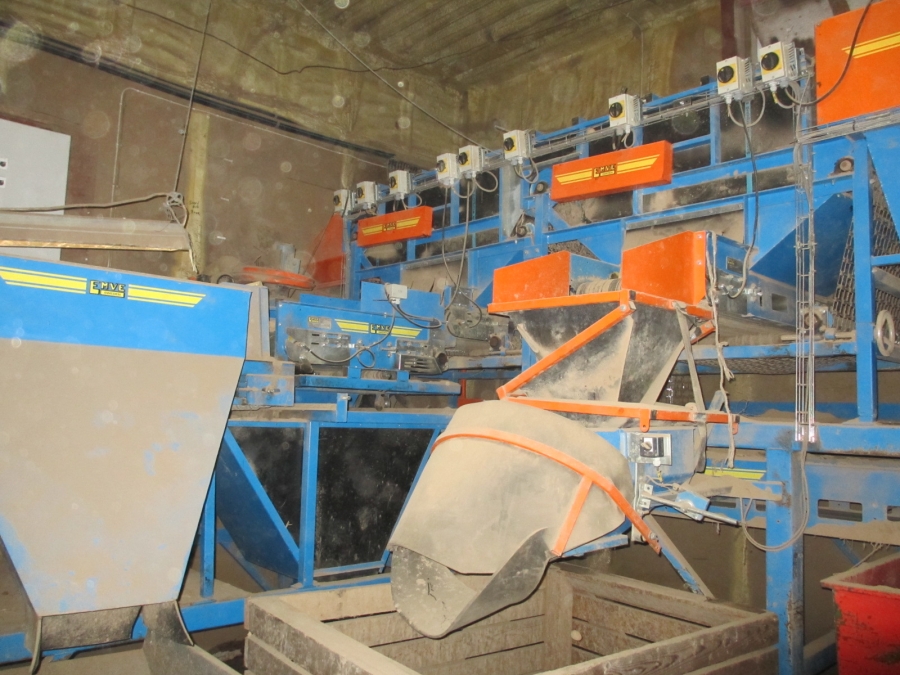3875 EMVE Netzsortierer for potato/onion year 2009