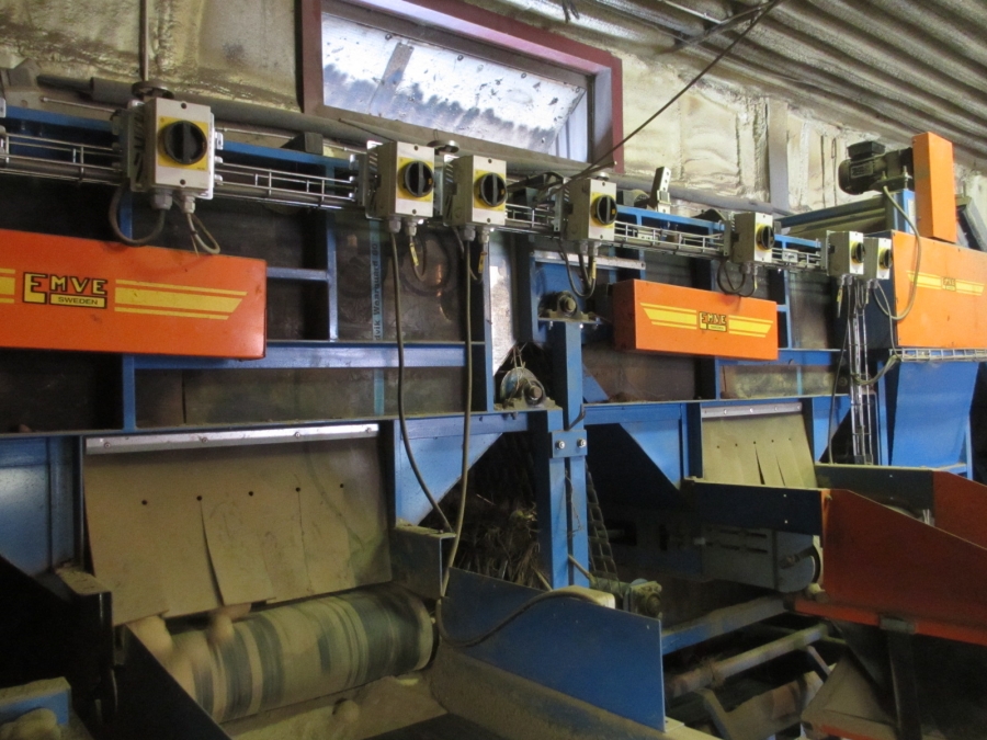 3875 EMVE Netzsortierer for potato/onion year 2009