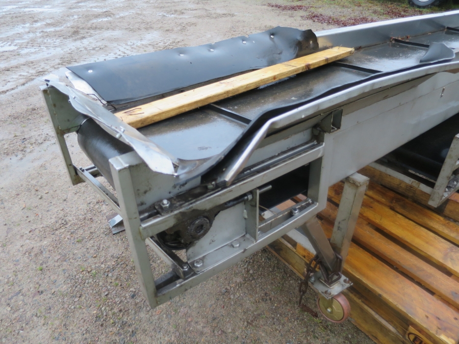 3907 EMVE Doppelt Förderband EDELSTAHL