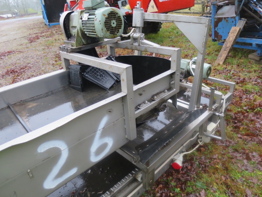 3907 EMVE Doppelt Förderband EDELSTAHL