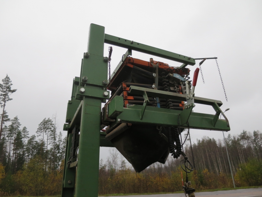 3911 Schouten big bag vuller mit Separat Förderband
