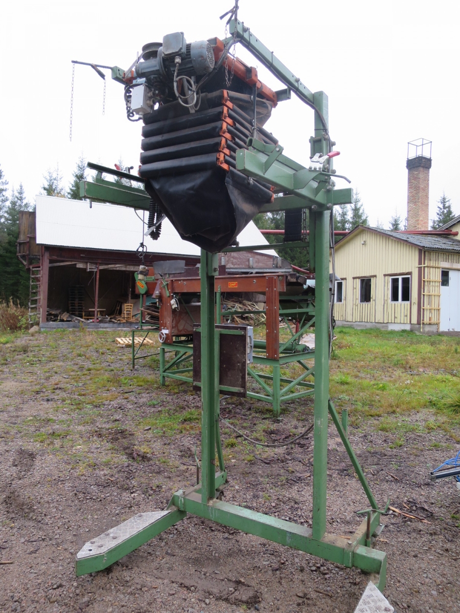 3911 Schouten big bag vuller mit Separat Förderband