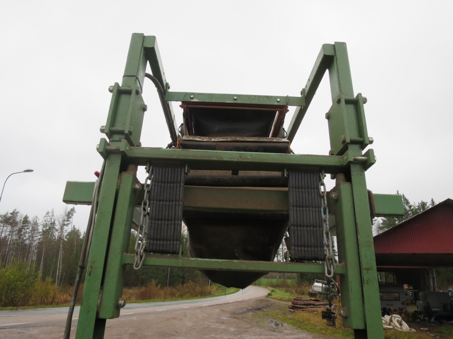 3911 Schouten big bag vuller mit Separat Förderband