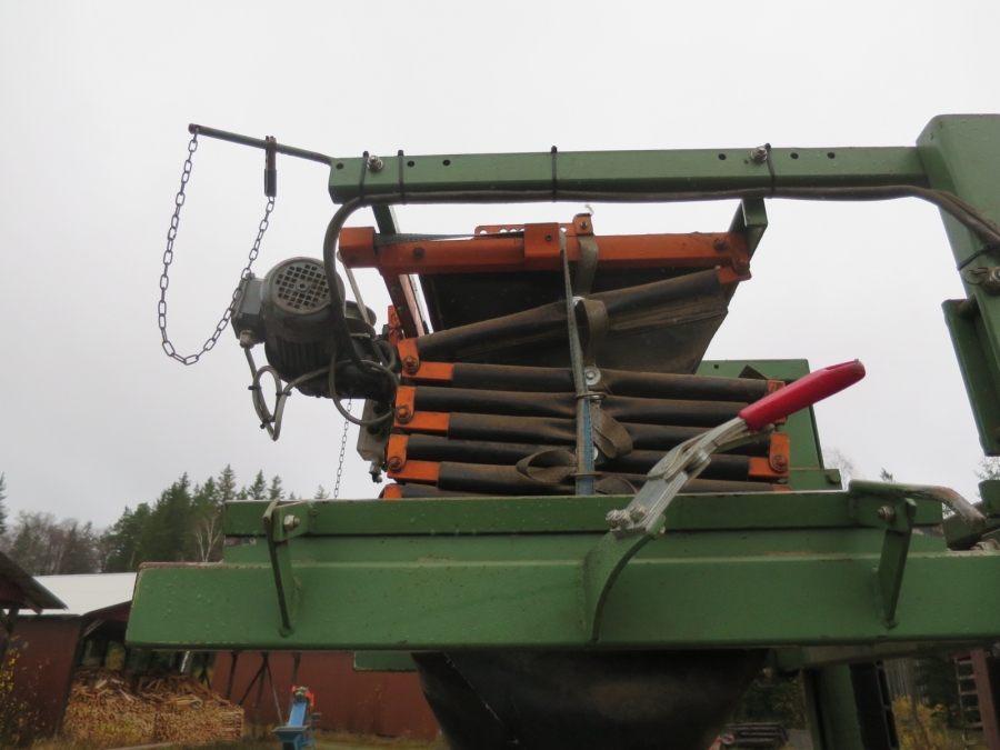3911 Schouten big bag vuller mit Separat Förderband
