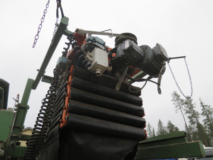 3911 Schouten big bag vuller mit Separat Förderband