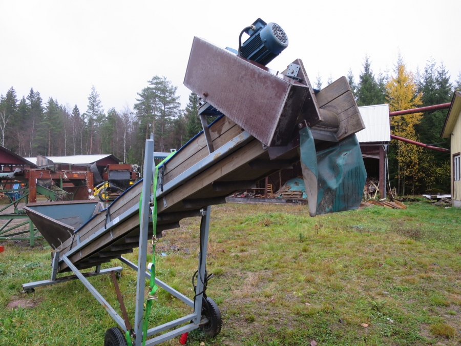 3911 Schouten big bag vuller mit Separat Förderband