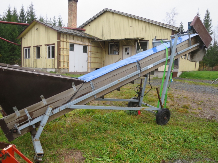 3911 Schouten big bag vuller mit Separat Förderband