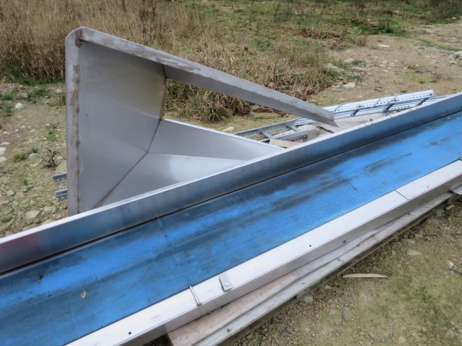 3927 Förderband Edelstahl 6250x350 mm