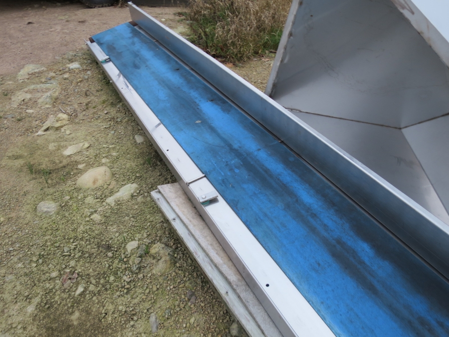 3927 Förderband Edelstahl 6250x350 mm