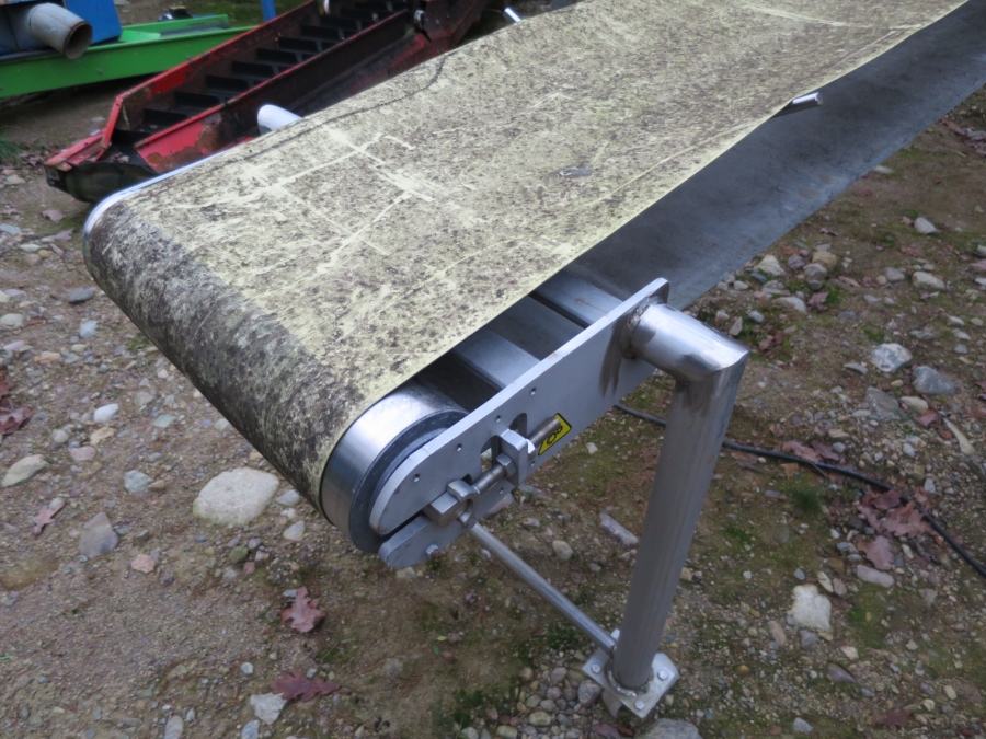 3933 Förderband Edelstahl 4900x450 mm