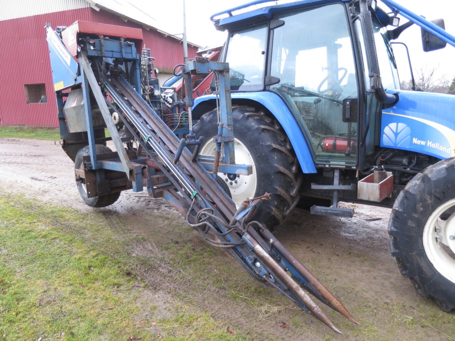 3975 Asa-Lift carrot harvester 1 row with elevator